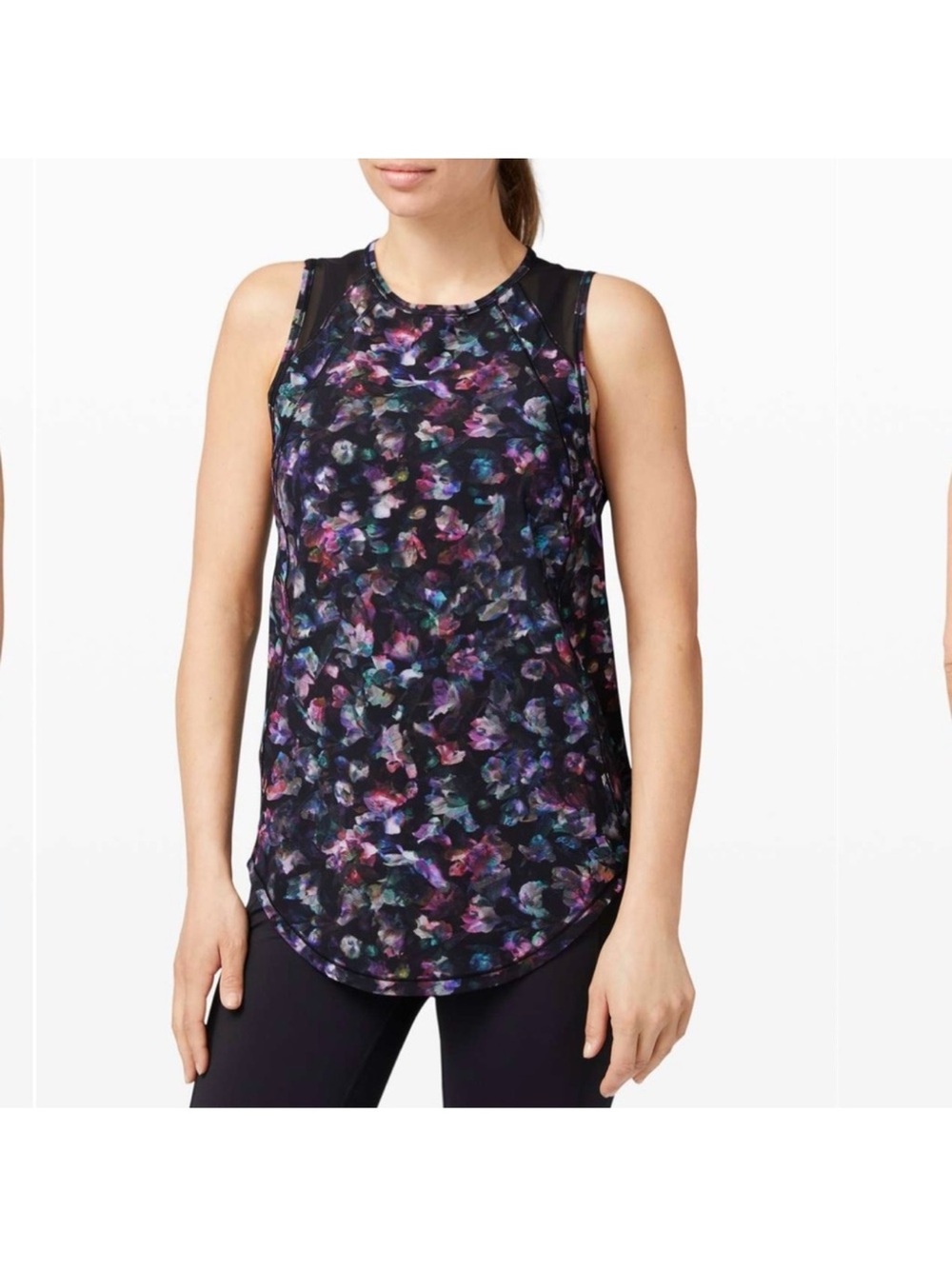 Lululemon Sculpt Tank Activate Floral Multi Size  10